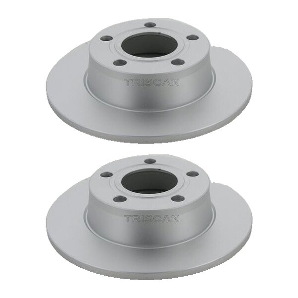 2 Bremsscheiben voll Ø 255 mm TRISCAN Bremsen-Expertise für AUDI A6