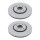 2 Brake Discs vented Ø 288 mm TRISCAN suitable for e.g. CITROËN C5