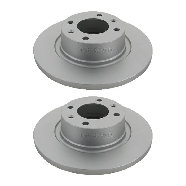 2 Bremsscheiben voll Ø 276 mm TRISCAN Bremsen-Expertise für u.a. CITROËN C5