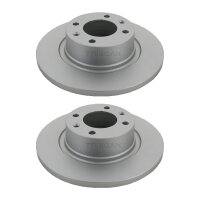 2 Bremsscheiben voll Ø 276 mm TRISCAN...