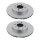 2 Brake Discs vented Ø 262 mm TRISCAN suitable for e.g. HONDA CIVIC