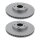 2 Brake Discs vented Ø 300 mm TRISCAN Brake-Expertise for e.g. HONDA ACCORD