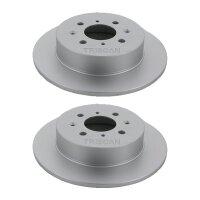 2 Brake Discs full Ø 260 mm TRISCAN...