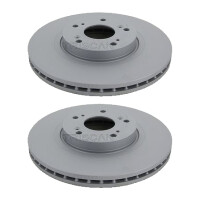 2 Brake Discs vented Ø 296 mm TRISCAN...