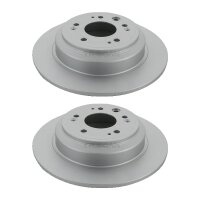 2 Bremsscheiben voll Ø 305 mm TRISCAN...