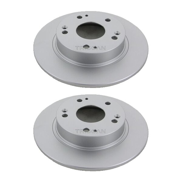 2 Bremsscheiben voll Ø 260 mm TRISCAN Bremsen-Expertise für u.a. HONDA CIVIC