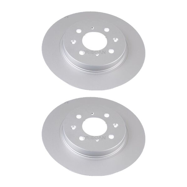 2 Bremsscheiben voll Ø 260 mm TRISCAN passend für u.a. HONDA INSIGHT