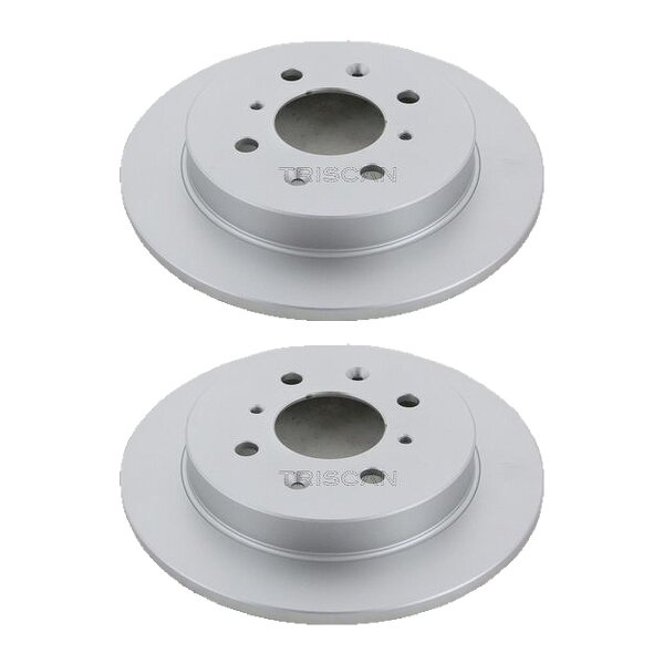 2 Bremsscheiben voll Ø 239 mm TRISCAN Bremsen-Expertise für u.a. HONDA JAZZ