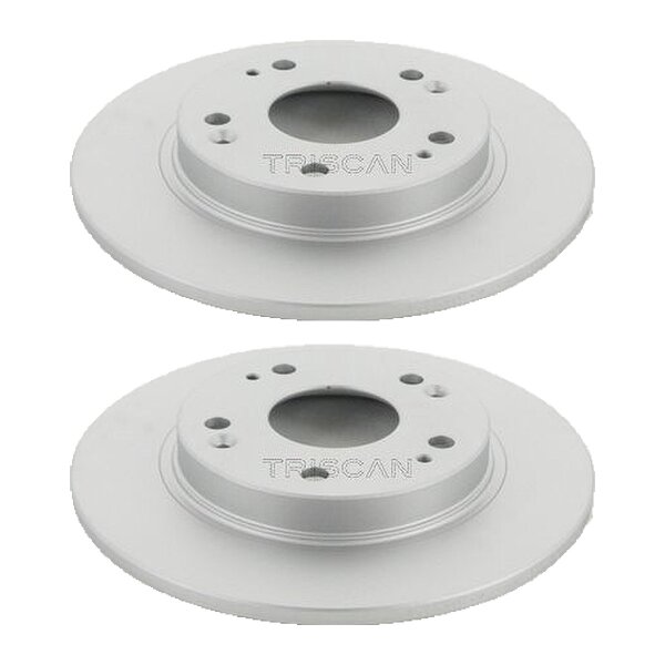 2 Bremsscheiben voll Ø 260 mm TRISCAN Bremsen-Expertise für HONDA CR-Z