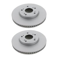 2 Brake Discs vented Ø 280 mm TRISCAN suitable for...