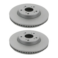 2 Brake Discs vented Ø 293 mm TRISCAN suitable for...