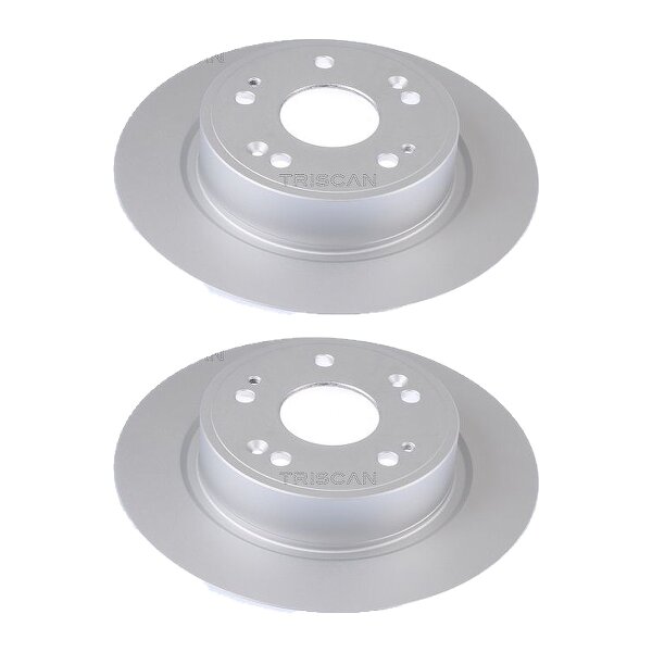 2 Bremsscheiben voll Ø 282 mm TRISCAN Bremsen-Expertise für HONDA HR-V