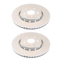 2 Brake Discs vented Ø 315 mm TRISCAN...