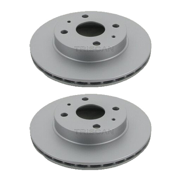 2 Bremsscheiben belüftet Ø 234 mm TRISCAN für u.a. DAIHATSU SIRION