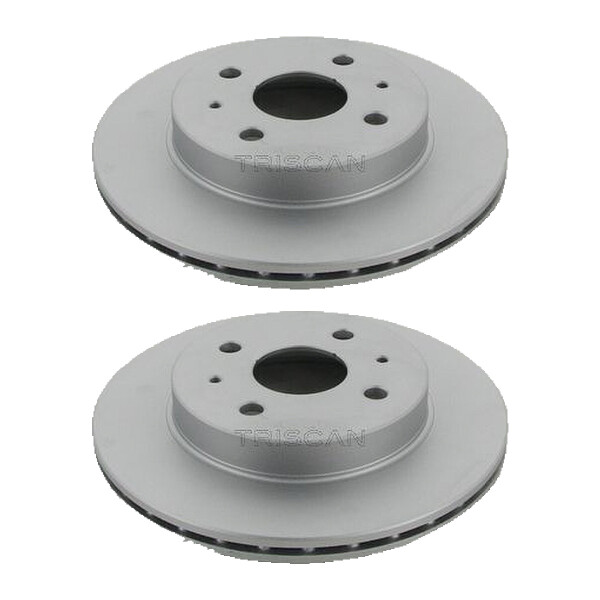 2 Bremsscheiben belüftet Ø 246 mm TRISCAN für u.a. DAIHATSU COPEN