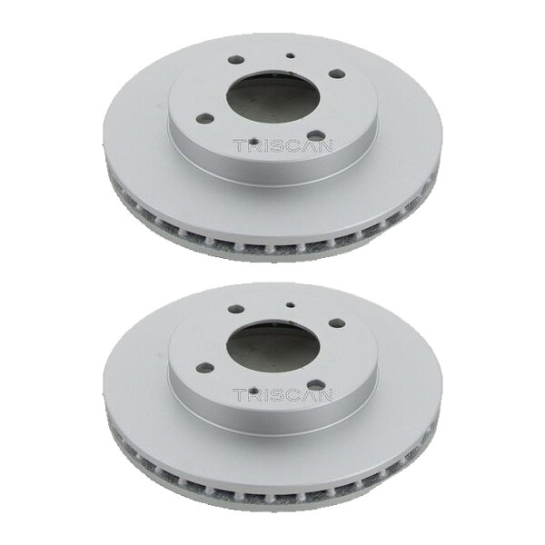 2 Bremsscheiben belüftet Ø 256 mm TRISCAN für u.a. MITSUBISHI SPACE