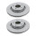 2 Brake Discs vented Ø 293 mm TRISCAN for e.g. MITSUBISHI OUTLANDER