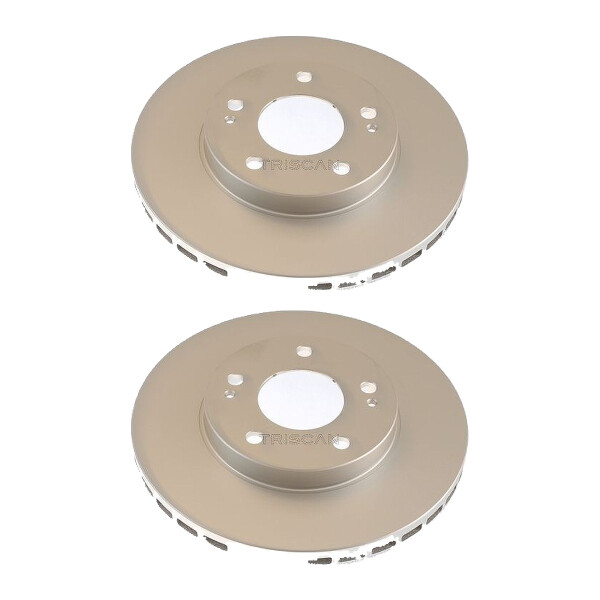 2 Bremsscheiben belüftet Ø 276 mm TRISCAN für u.a. MITSUBISHI SPACE