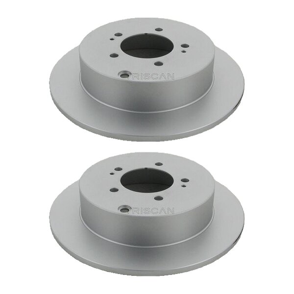 2 Bremsscheiben voll Ø 302 mm TRISCAN für u.a. MITSUBISHI OUTLANDER