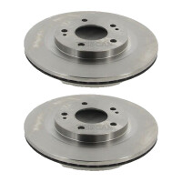2 Brake Discs vented Ø 285 mm TRISCAN...