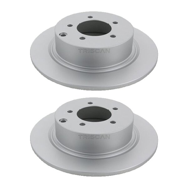 2 Bremsscheiben voll Ø 302 mm TRISCAN passend für u.a. MITSUBISHI ASX