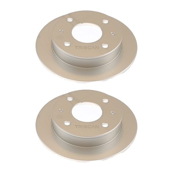 2 Bremsscheiben voll Ø 230 mm TRISCAN Bremsen-Expertise für HYUNDAI ATOS
