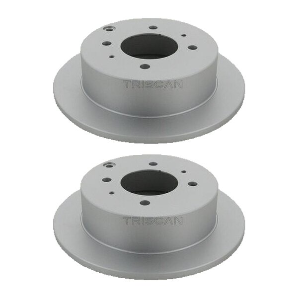 2 Bremsscheiben voll Ø 261,9 mm TRISCAN für u.a. HYUNDAI MATRIX