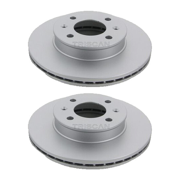 2 Bremsscheiben belüftet Ø 241 mm TRISCAN Bremsen-Expertise für HYUNDAI GETZ