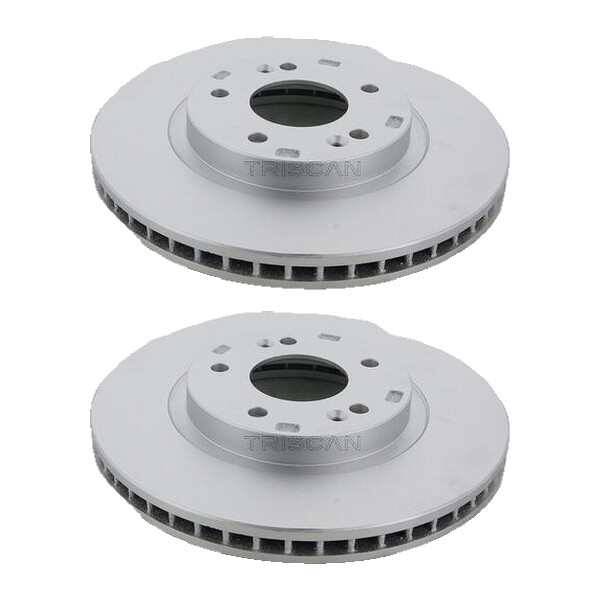 2 Brake Discs vented Ø 294 mm TRISCAN for HYUNDAI SANTA and others