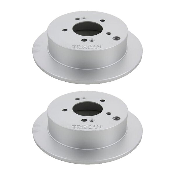 2 Bremsscheiben voll Ø 284 mm TRISCAN passend für u.a. HYUNDAI TUCSON
