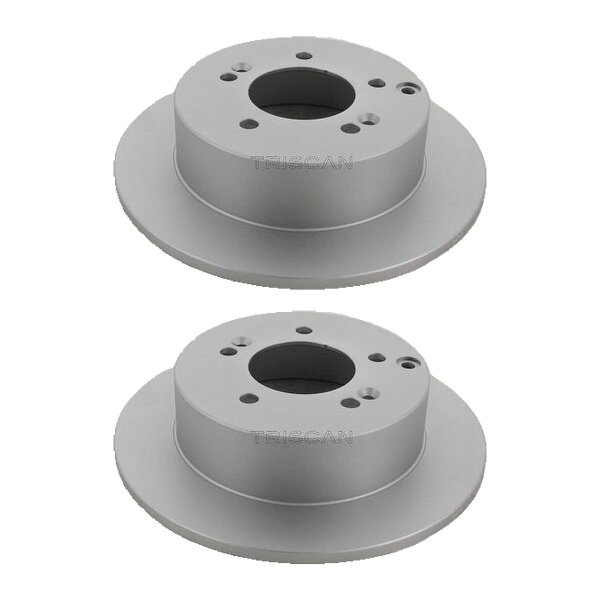 2 Bremsscheiben voll Ø 275 mm TRISCAN Bremsen-Expertise für u.a. KIA CARENS