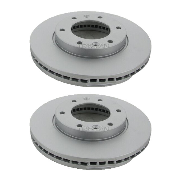 2 Brake Discs vented Ø 300 mm TRISCAN suitable for HYUNDAI H-1 and others
