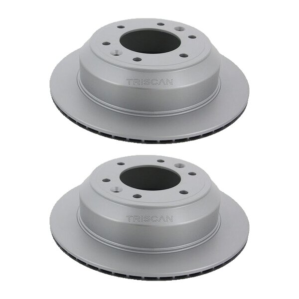 2 Brake Discs vented Ø 324 mm TRISCAN suitable for e.g. HYUNDAI H-1