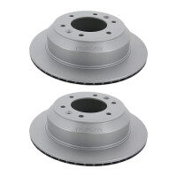 2 Brake Discs vented Ø 324 mm TRISCAN suitable for...