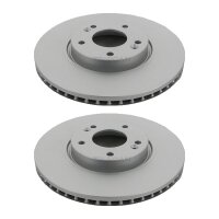 2 Brake Discs vented Ø 300 mm TRISCAN...