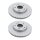 2 Brake Discs vented Ø 280 mm TRISCAN Brake-Expertise for various vehicles