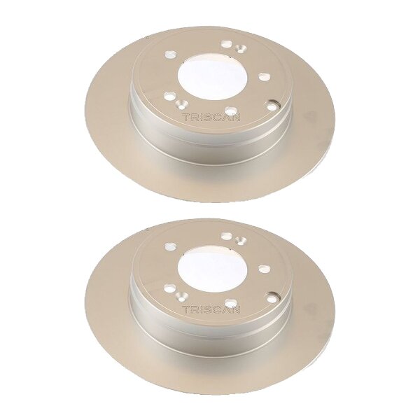 2 Bremsscheiben voll Ø 284 mm TRISCAN passend für u.a. HYUNDAI SONATA