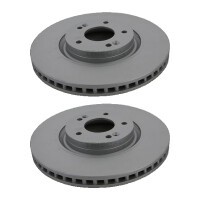 2 Brake Discs vented Ø 320 mm TRISCAN for HYUNDAI...