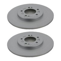2 Bremsscheiben voll Ø 300 mm TRISCAN...