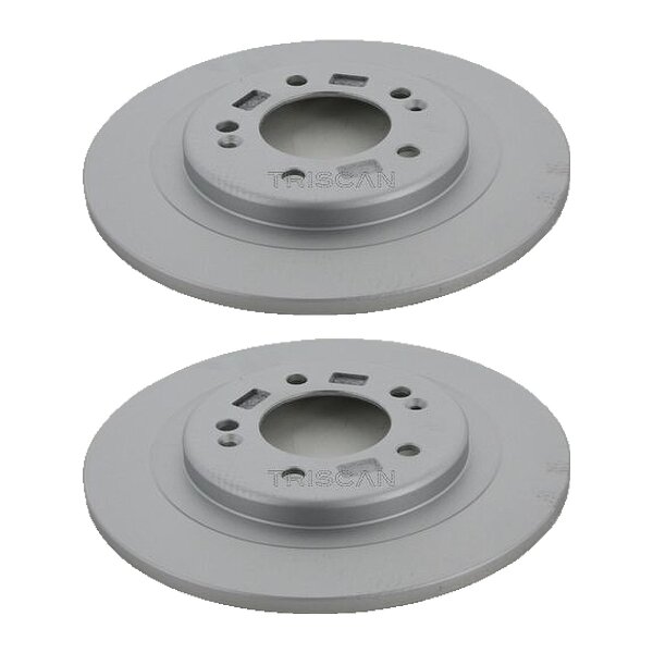 2 Bremsscheiben voll Ø 284 mm TRISCAN Bremsen-Expertise für u.a. HYUNDAI i40