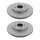 2 Brake Discs vented Ø 280 mm TRISCAN Brake-Expertise for KIA RIO and others