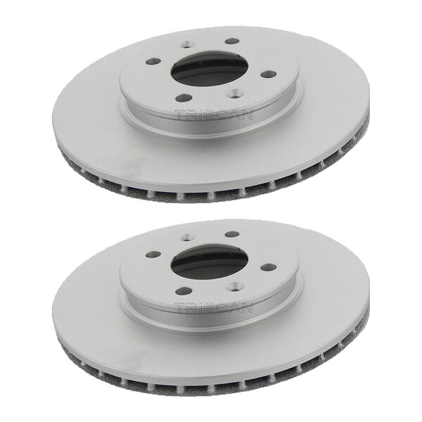 2 Bremsscheiben belüftet Ø 256 mm TRISCAN Bremsen-Expertise für u.a. KIA RIO