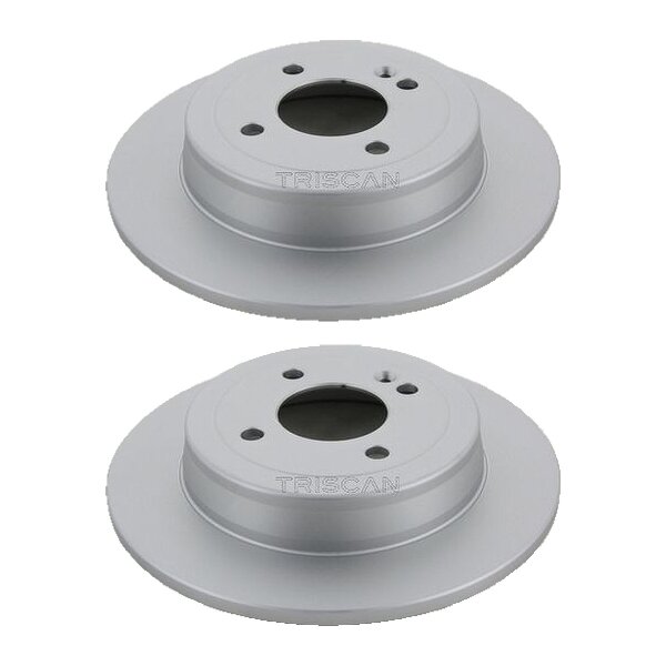 2 Bremsscheiben voll Ø 262 mm TRISCAN Bremsen-Expertise für u.a. KIA STONIC
