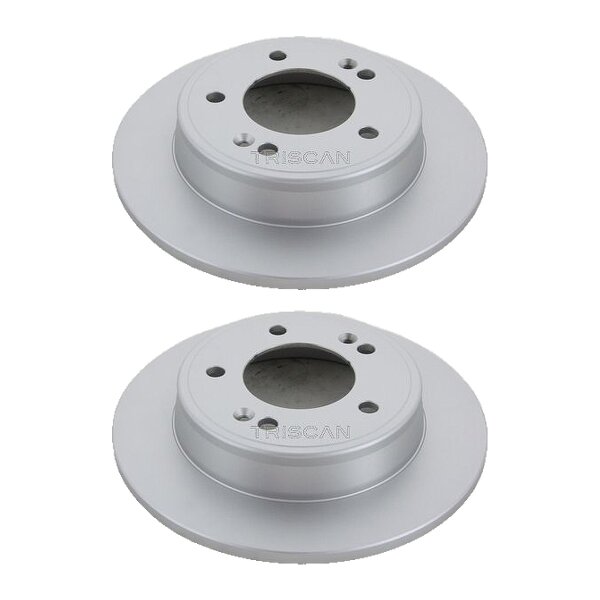 2 Bremsscheiben voll Ø 262 mm TRISCAN Bremsen-Expertise für u.a. KIA CEED
