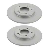 2 Brake Discs full Ø 284 mm TRISCAN...