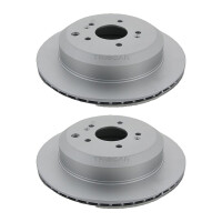 2 Brake Discs vented Ø 324 mm TRISCAN...