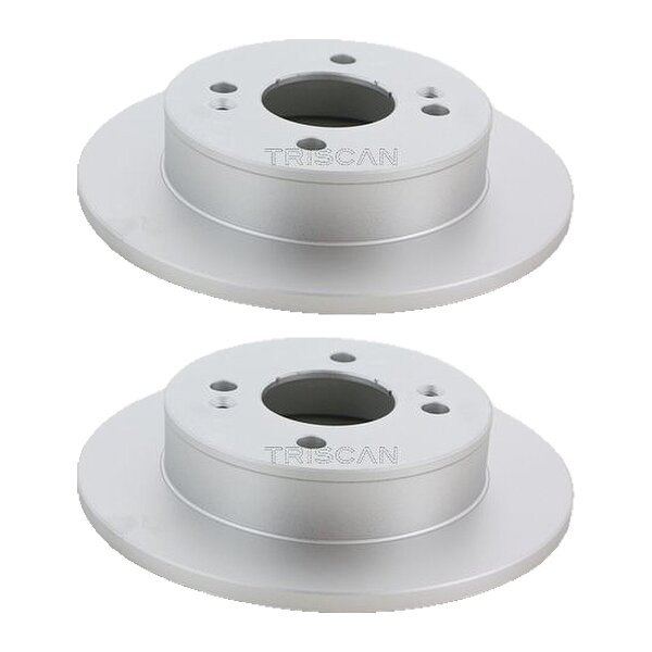 2 Bremsscheiben voll Ø 234 mm TRISCAN Bremsen-Expertise für u.a. HYUNDAI i10