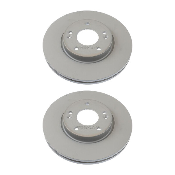 2 Brake Discs vented Ø 288 mm TRISCAN suitable for e.g. HYUNDAI i30