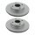2 Brake Discs internally vented Ø 235 mm TRISCAN for e.g. MAZDA 323