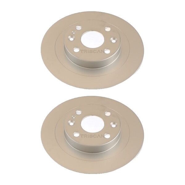 2 Bremsscheiben voll Ø 250 mm TRISCAN Bremsen-Expertise für u.a. MAZDA MX-3